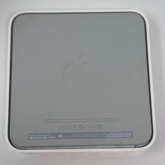 Apple AirPort Extreme 5th Generation A1408 WiFi Router Unit Box Manual No Cords - Picture 7 of 16